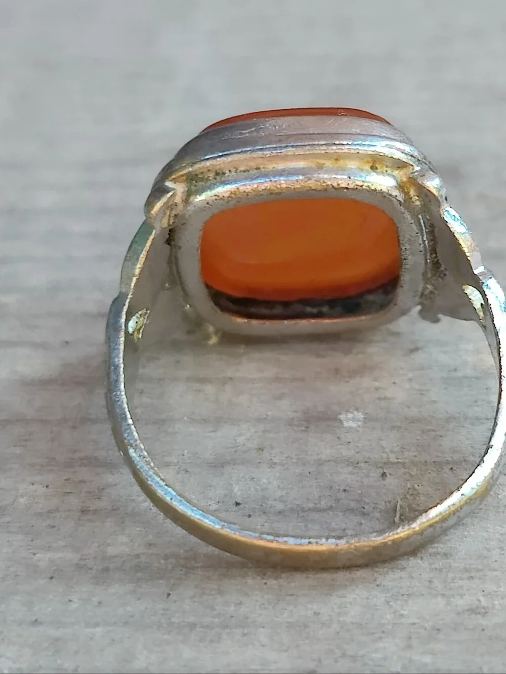 Antique Uncas Carnelian Rings